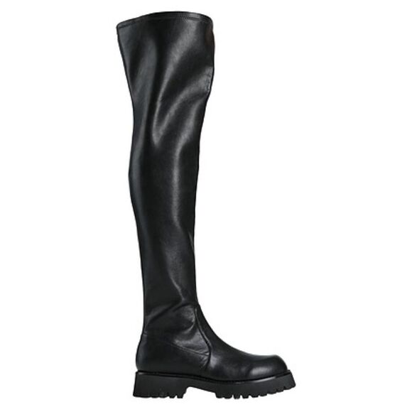 Jeffrey Campbell Knee Boots in Black, Size 6, New without Box MSRP $310 - Picture 4 of 9